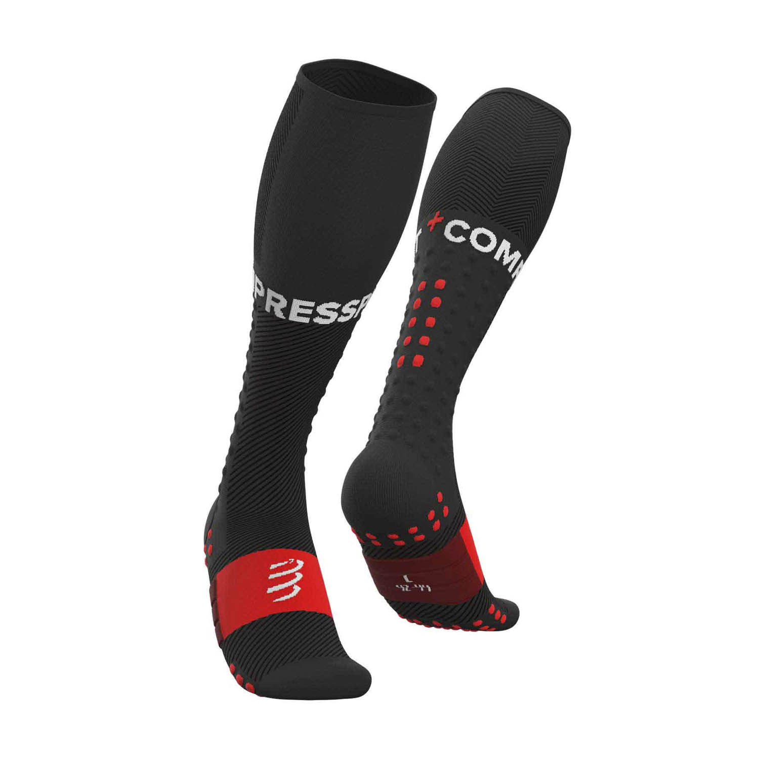 Compressport Full Run Calcetines Black