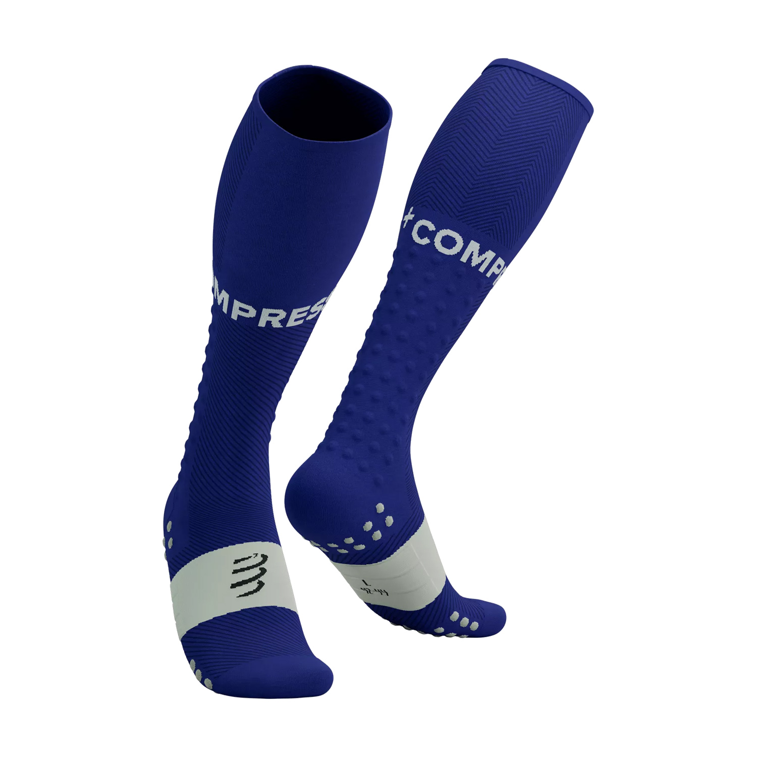 Compressport Full Run Calcetines Dazz Blue/Sugar