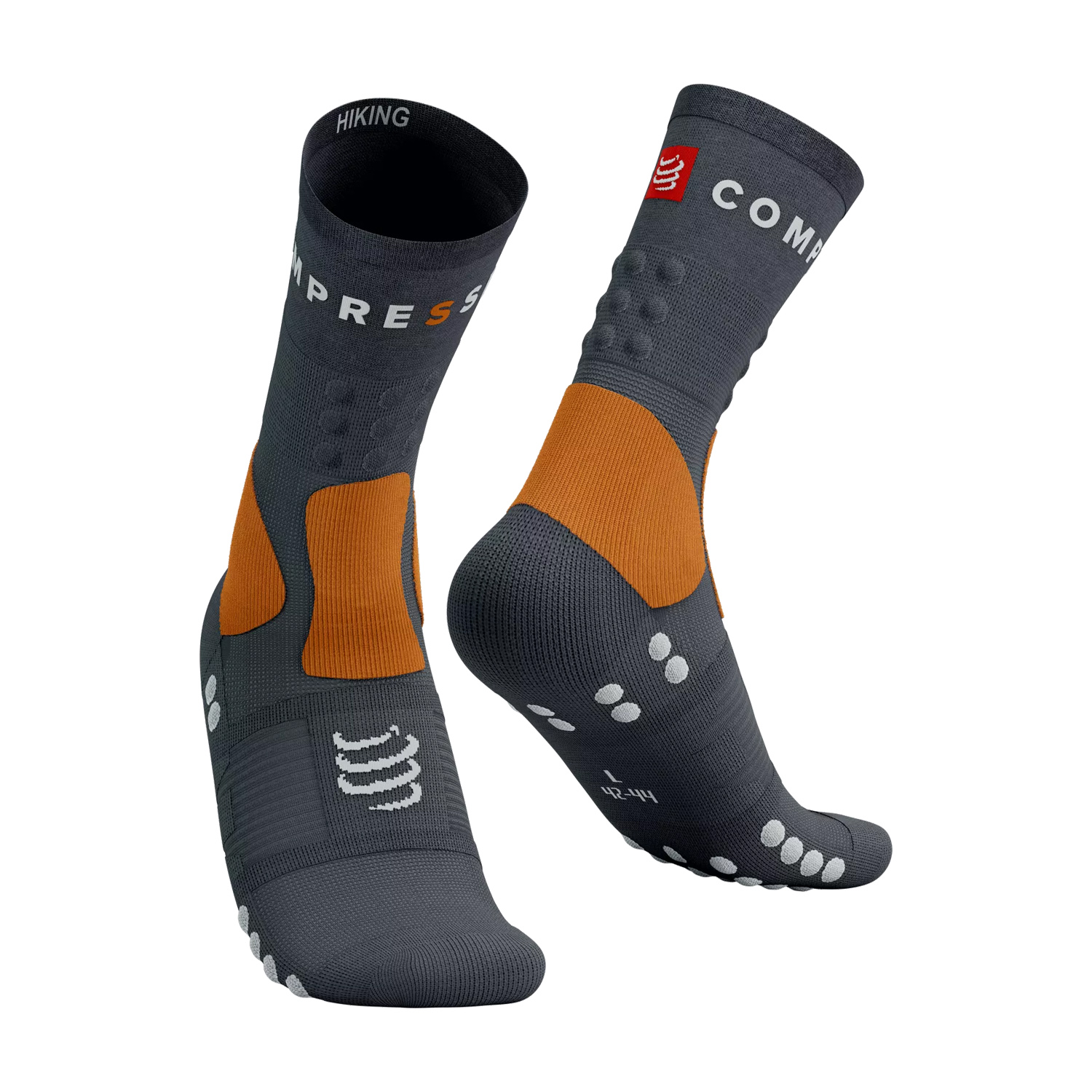 Compressport Hiking Calcetines Magnet/Autumn Glory