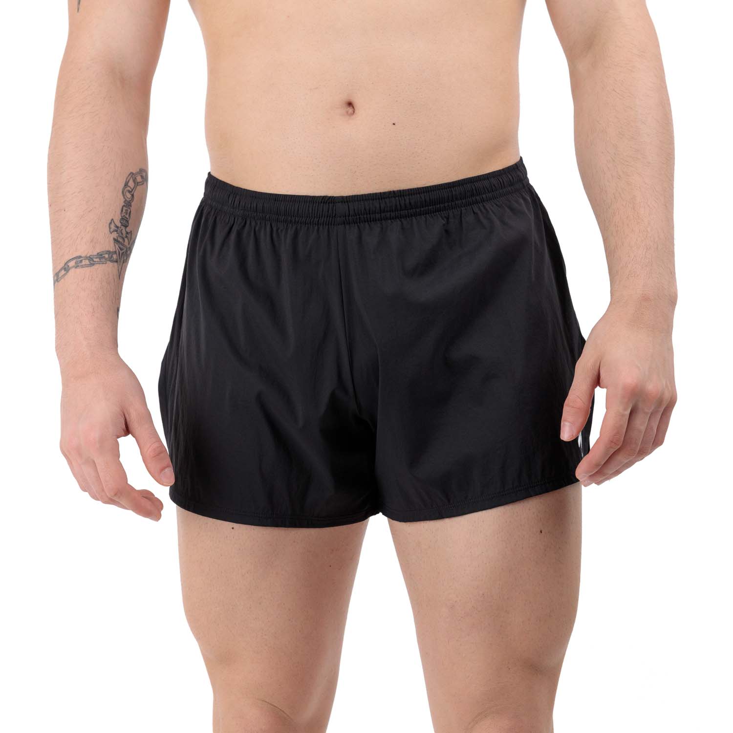 Compressport Racing Split 4in Shorts Black