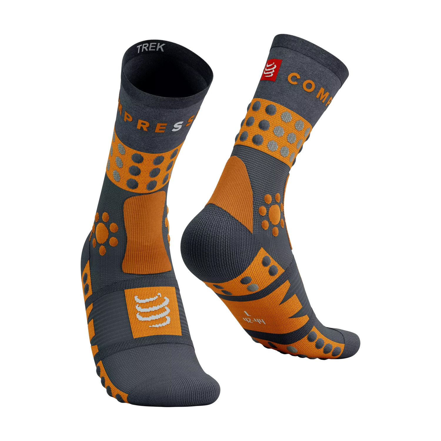 Compressport Trekking Calcetines Magnet/Autumn Glory
