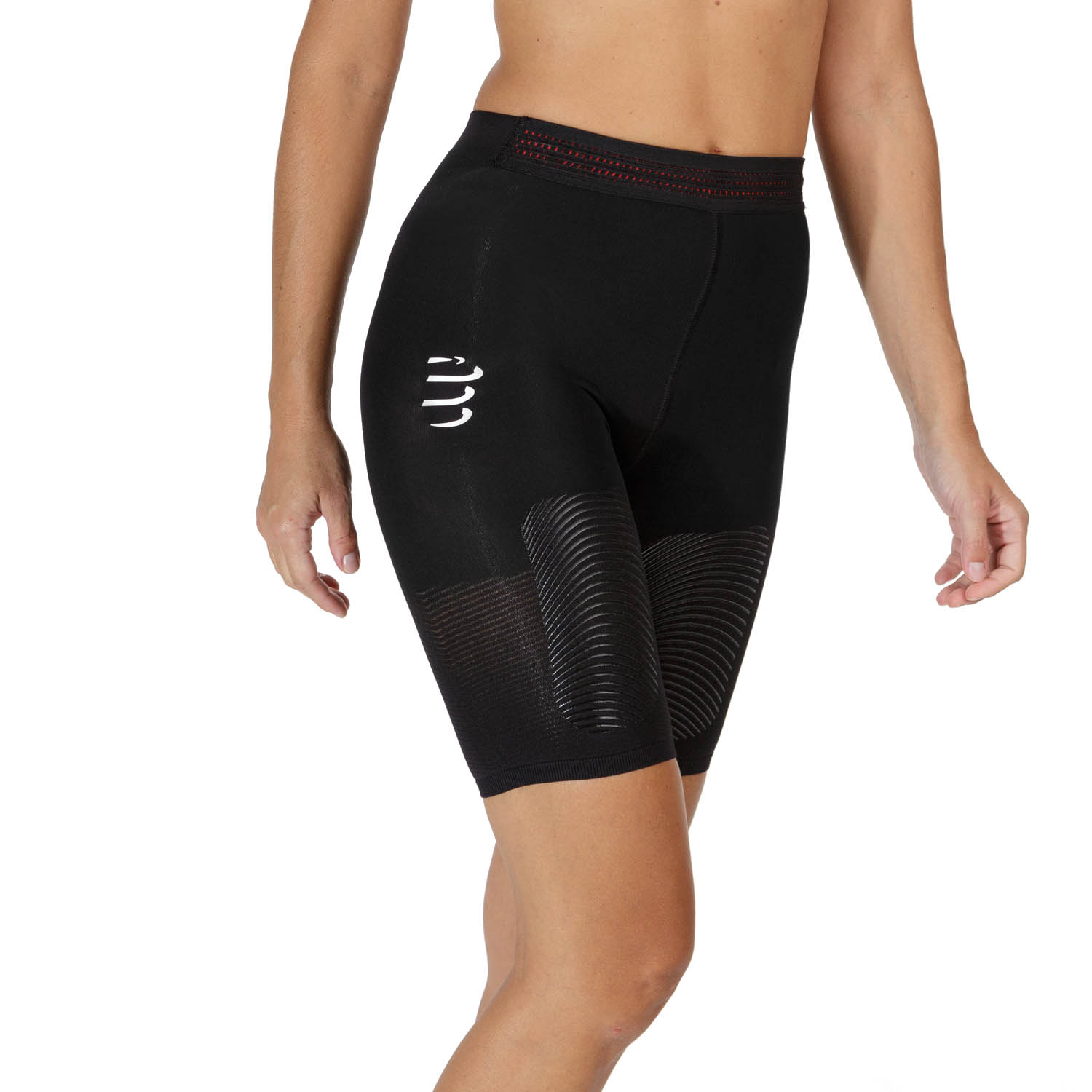 Compressport Under Control 7.5in Short Black