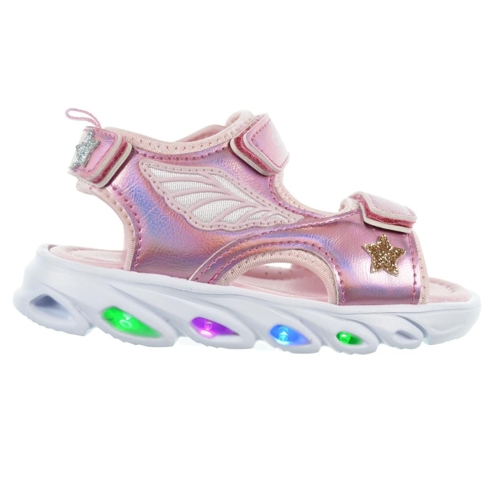 Conguitos 260004 Sandalia Sintética Acolchada Luces Niña