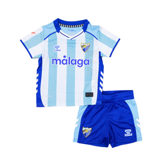 Conjunto Hummel Malaga Cf Primera Equipación 2025-2026 Niño Blue