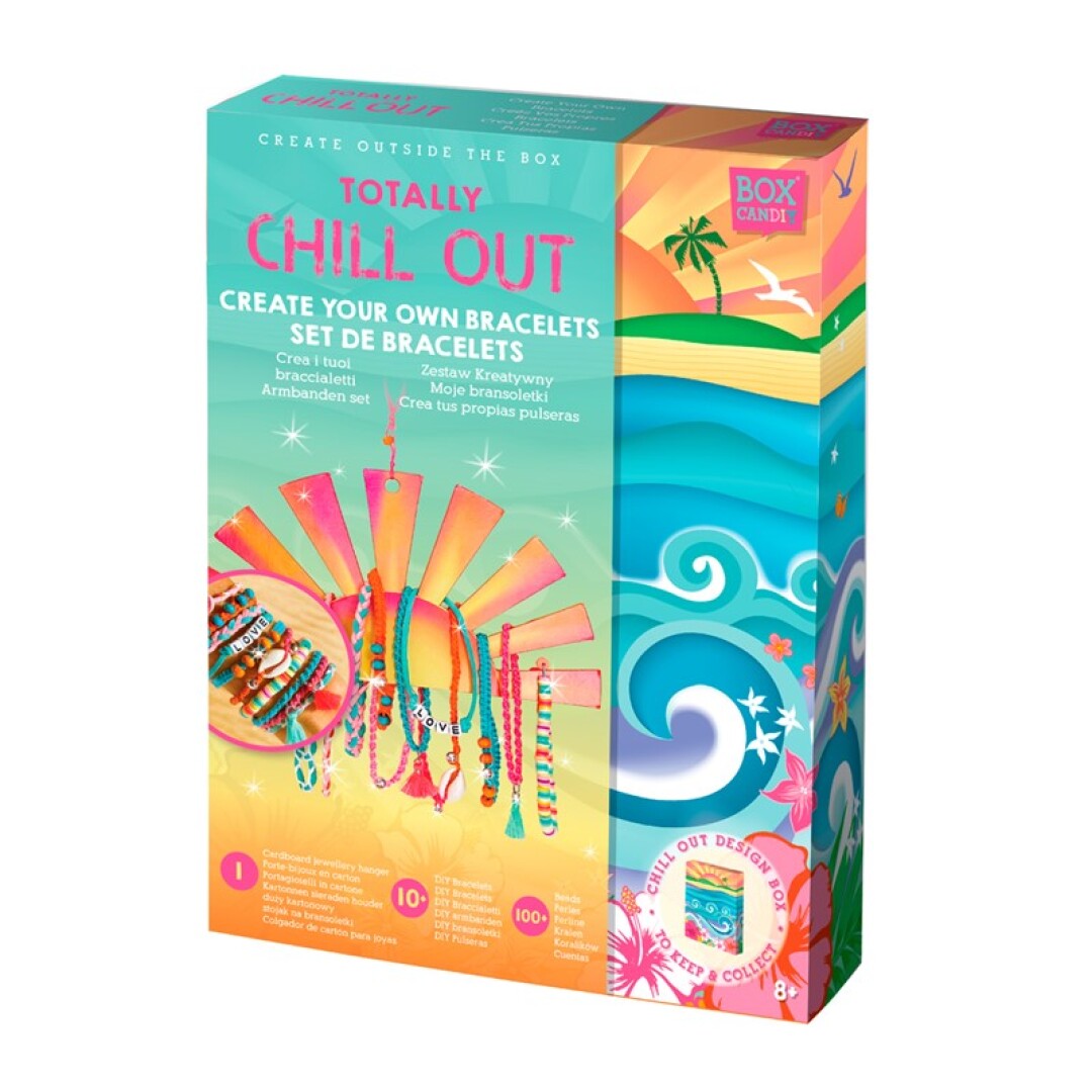 Set crea tus pulseras Chill Out - BOX CANDIY