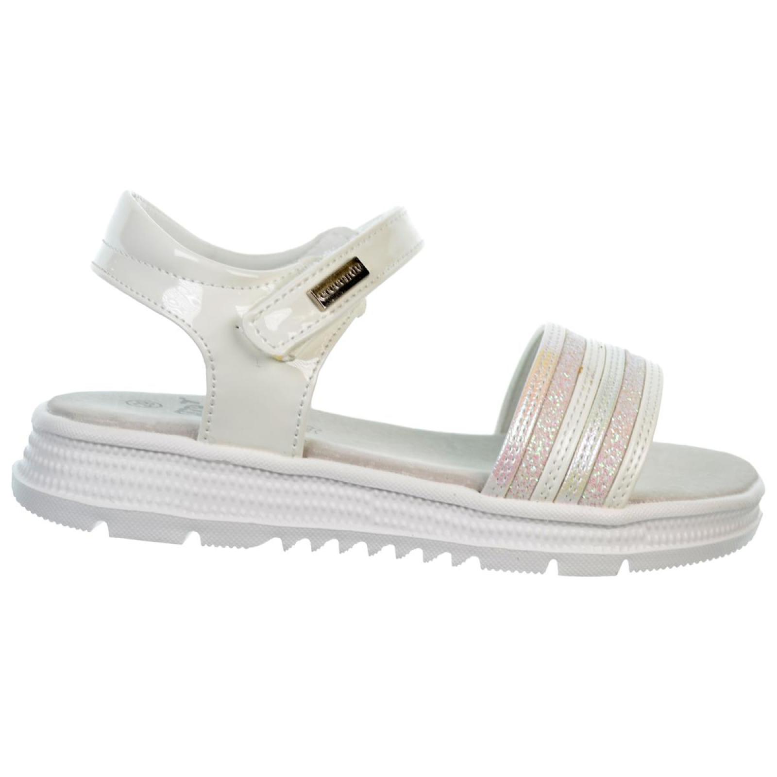 Crecendo 2511 Sandalia Charol Confort Piel Velcro Niña