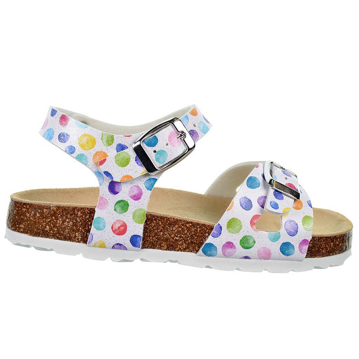 2348 Crecendo Sandalia Bio con Unicornios para Niña