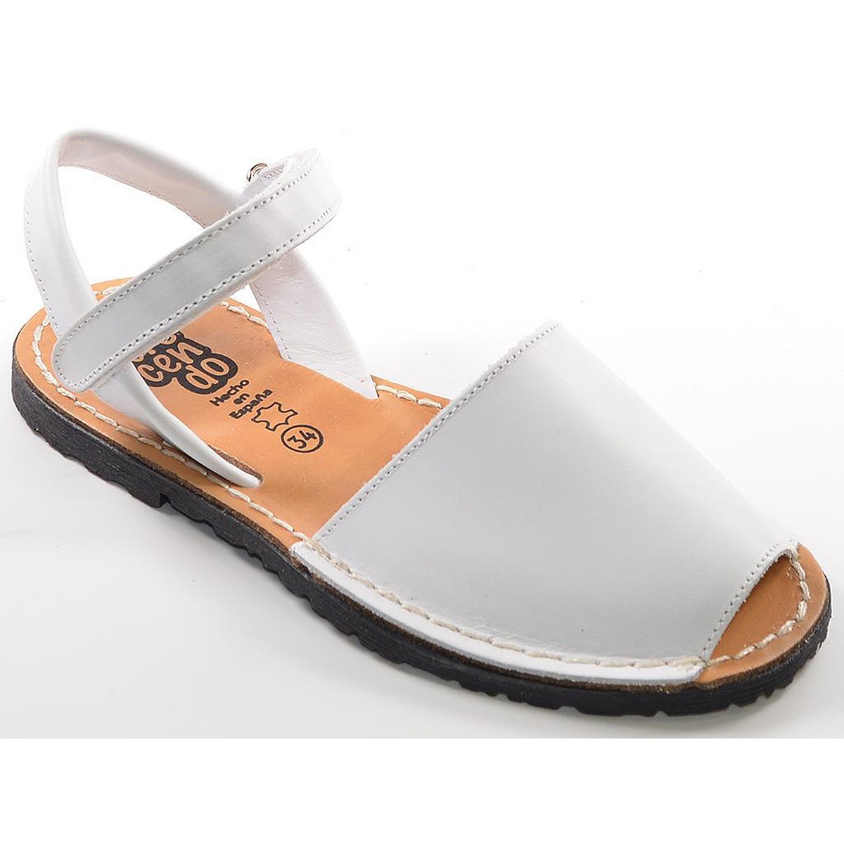 T-1V CRECENDO SANDALIA IBICENCA en piel y suela antideslizante