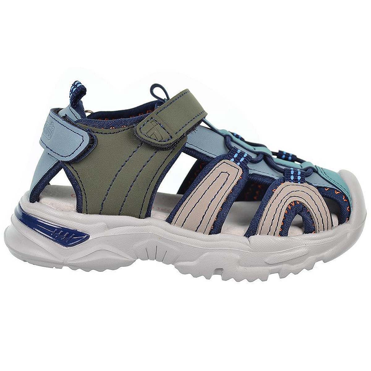 2337 Crecendo Sandalia sintética y textil. Acolchada Niño