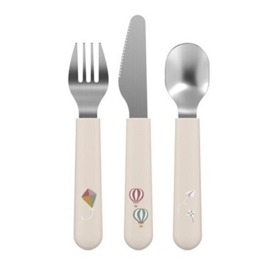 Set cubiertos de aprendizaje Mepal Mio Arcoiris