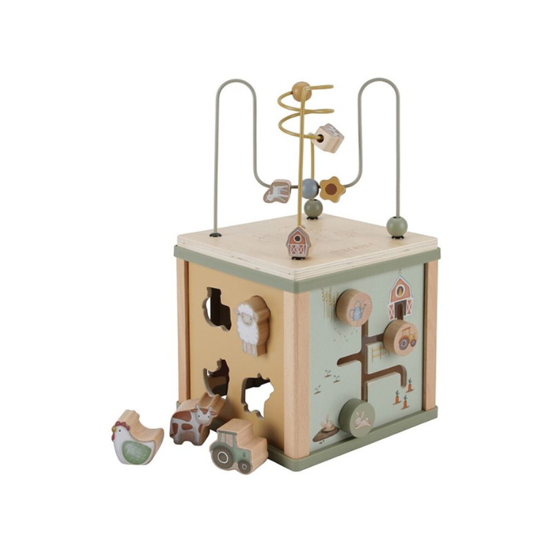 Cubo actividades Little Dutch - Pequeña Granja