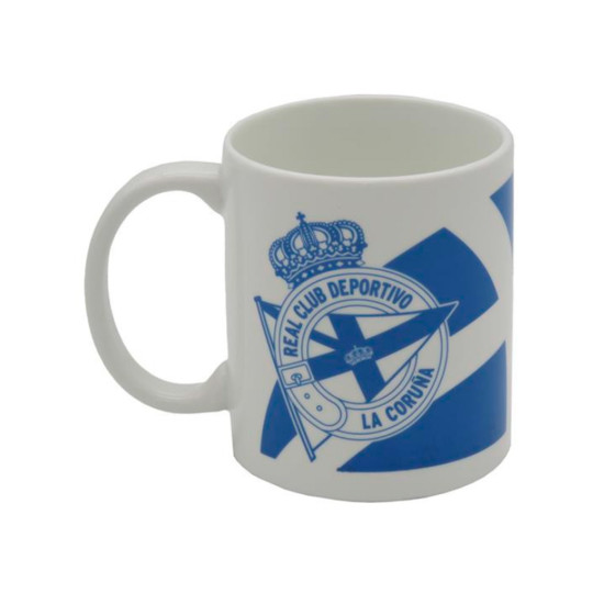 Deportivo de la Coruña Taza Cerámica Real Club Deportivo de La Coruña Azul