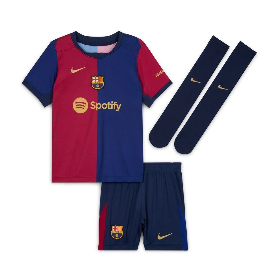 Barcelona Camisa Primera Equipación 2024/25 Minikit Niños