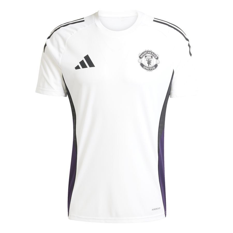 Manchester United Camiseta de entrenamiento Tiro 25 - Blanco/Púrpura/Negro