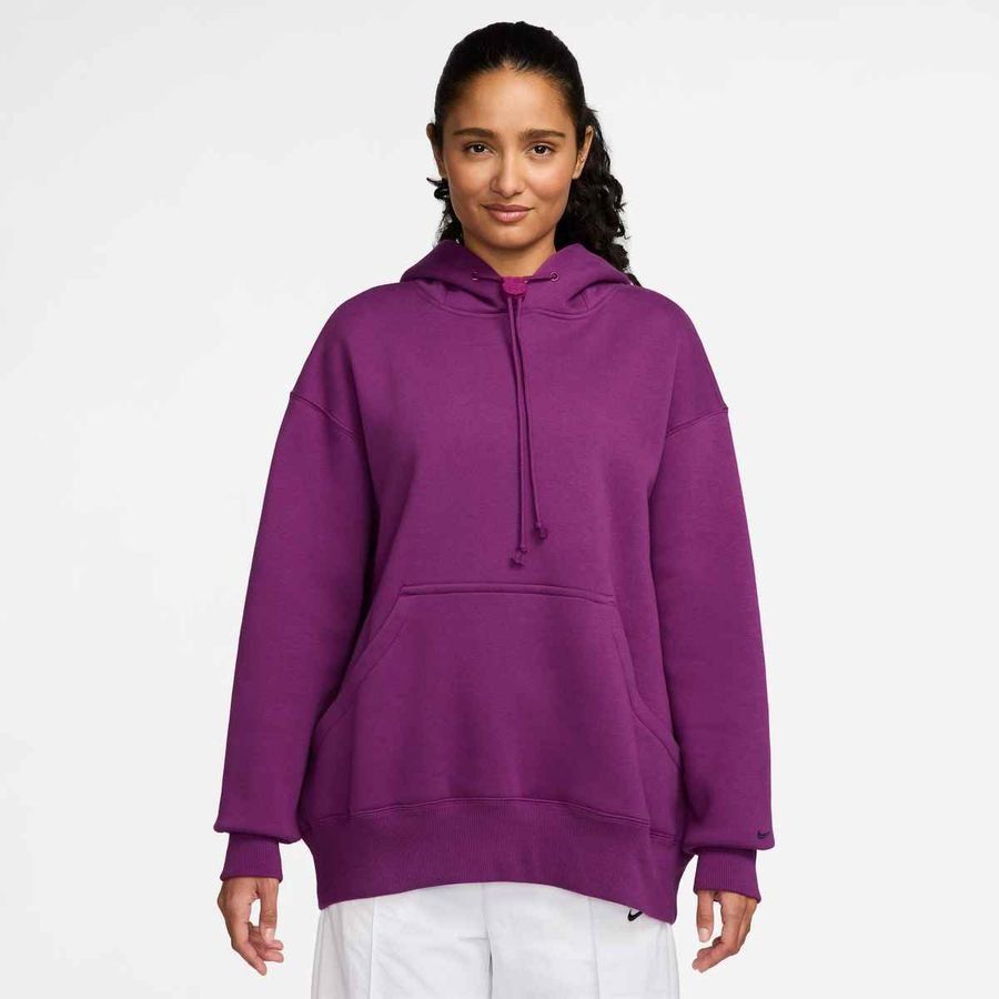 Barcelona Sudadera con capucha Phoenix Fleece Oversized - Imperial Purple Mujeres