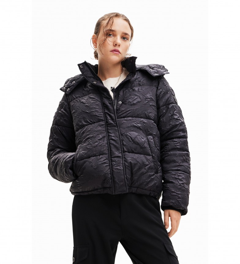 Desigual Abrigo Calgary negro