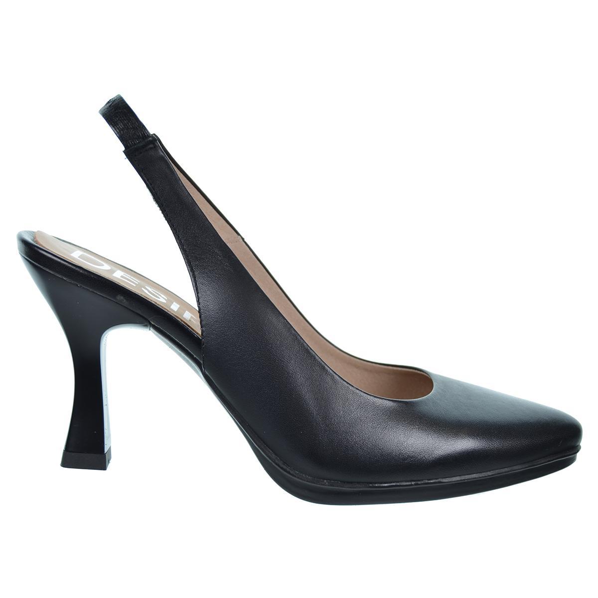 Desiree Sami1 Zapato Salón Piel Destalonado Mujer Tacón 7 cm