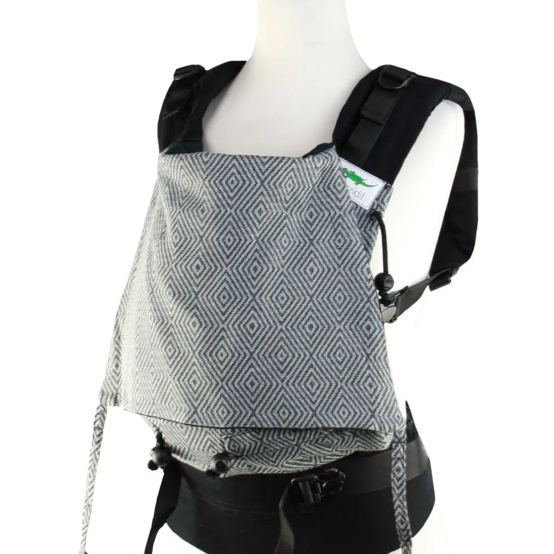 Mochila Buzzidil Baby Evolution Diamond Dust Argento