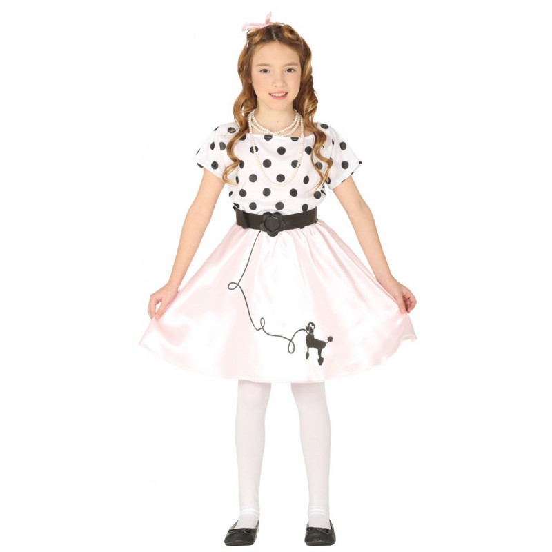 Disfraz de Chica Pin Up para Niña - Disfraz de los años 50's infantil-20-2O2-88542