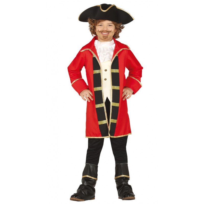 Disfraz Pirata Infantil Rojo-2M8-88508
