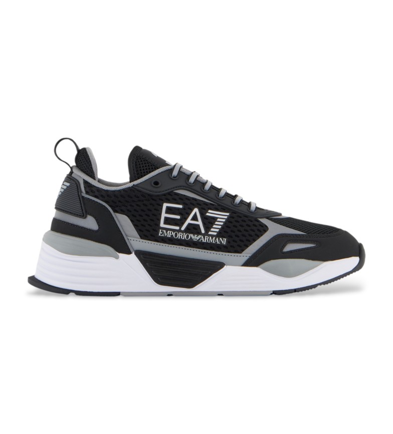 EA7 Zapatillas Ace Runner Mesh negro