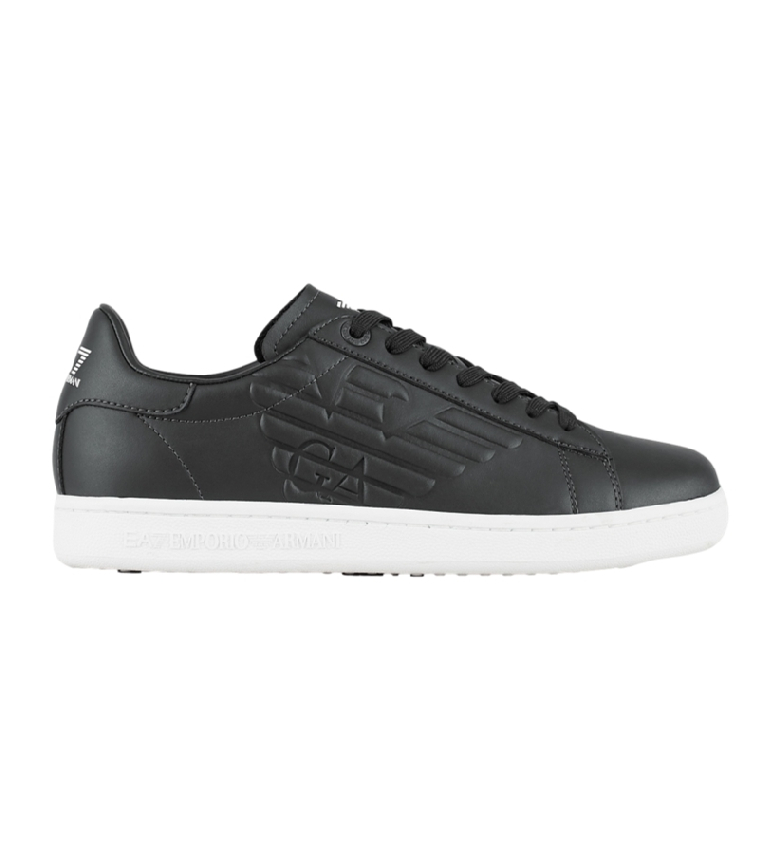 EA7 Zapatillas de piel Classic Cc negro