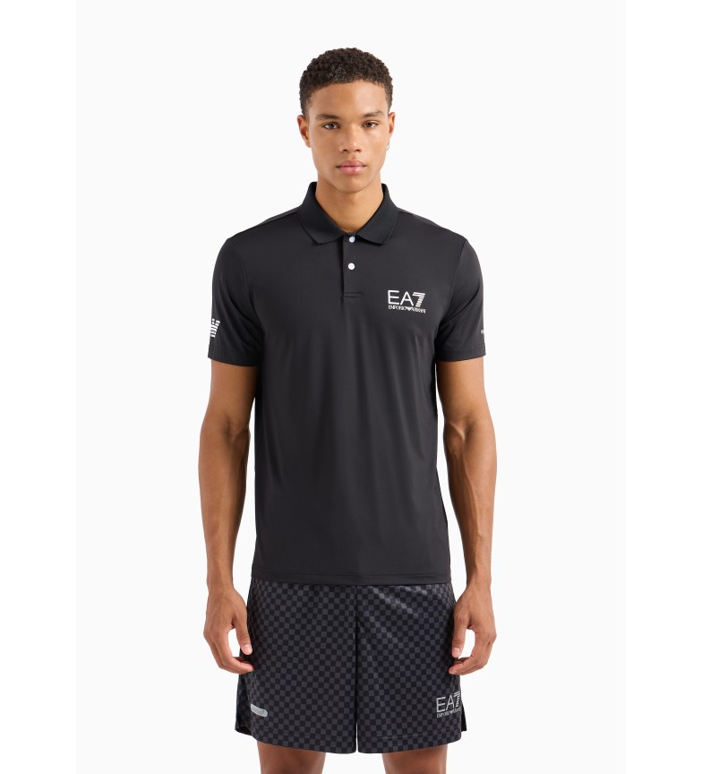 EA7 Polo Sport Ventus 7 negro