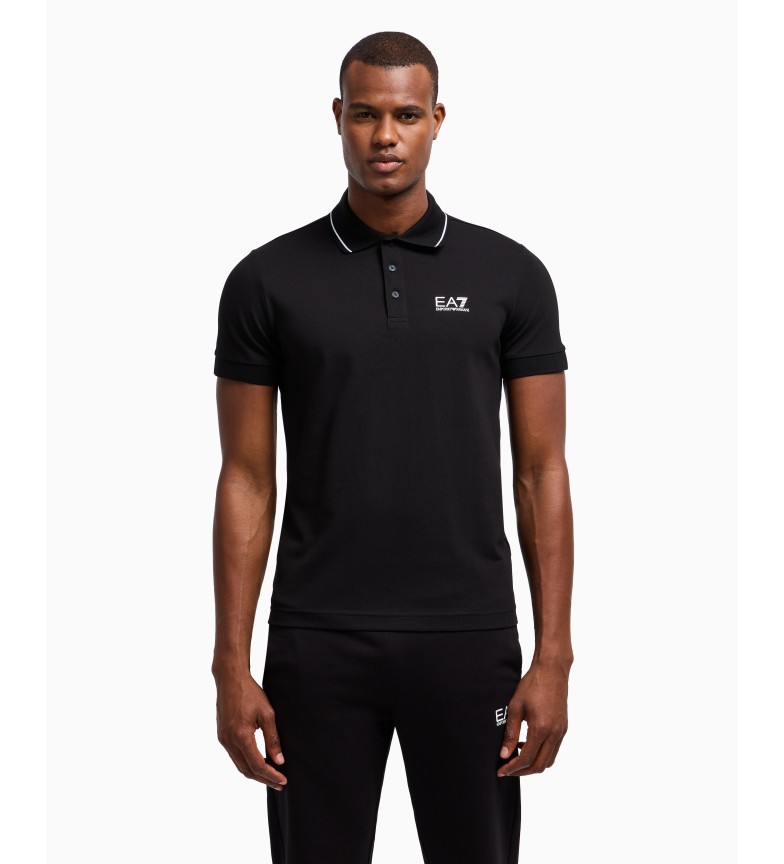 EA7 Polo Casual negro
