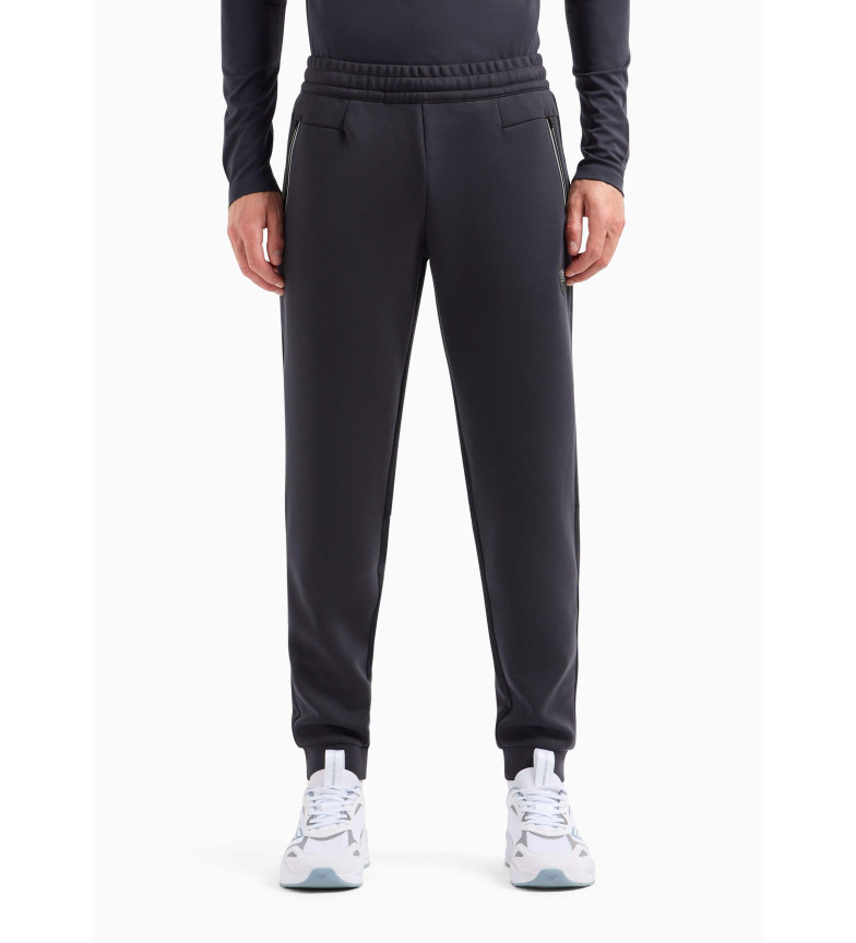 EA7 Pantalones Train Premium Shield negro