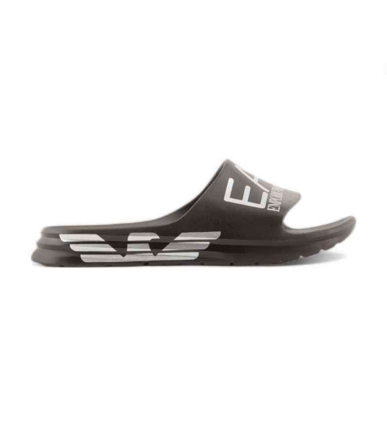 EA7 Chanclas Crusher negro