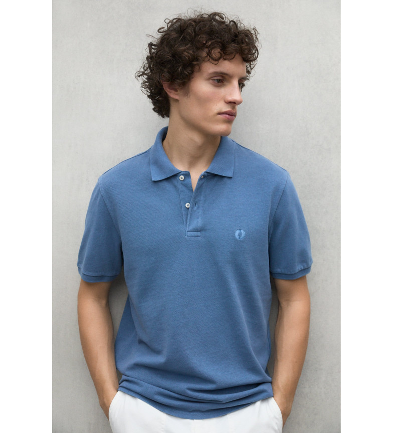 ECOALF Polo Tedan azul