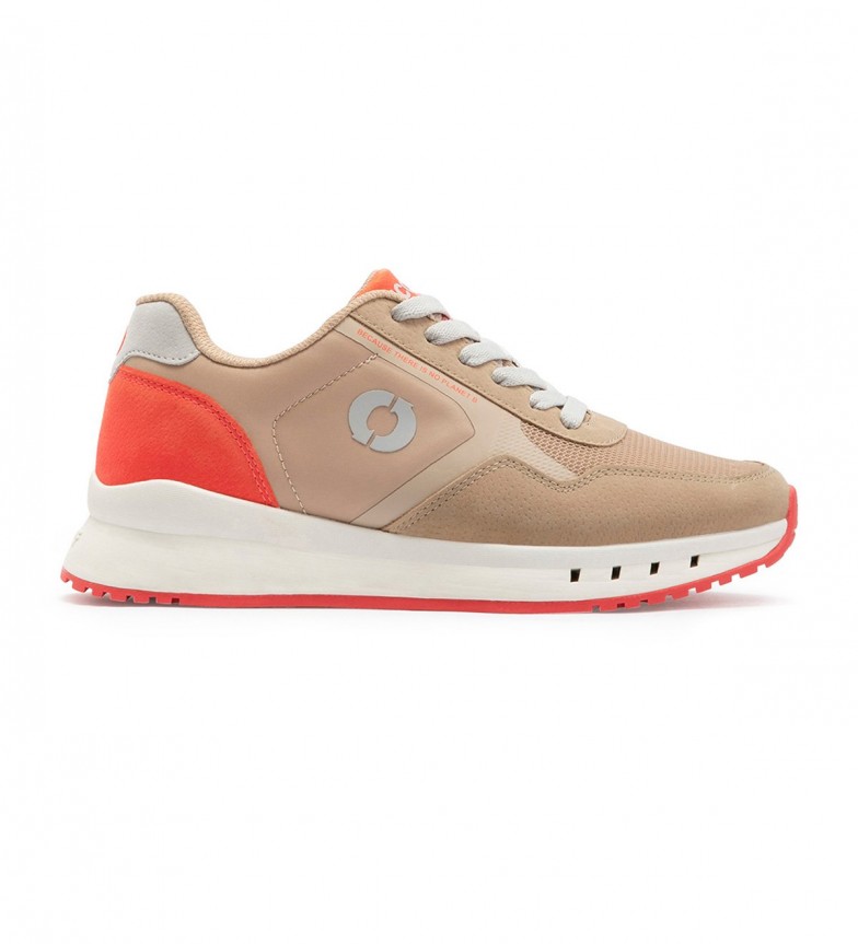 ECOALF ZAPATILLAS CERVINO beige, naranja