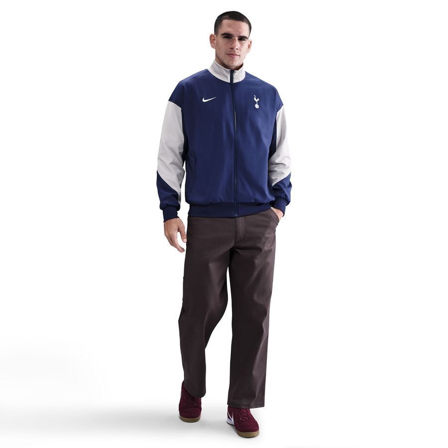 Tottenham Chaqueta de entrenamiento Dri-FIT Strike Anthem - Azul binario/Mineral de hierro ligero/Blanco