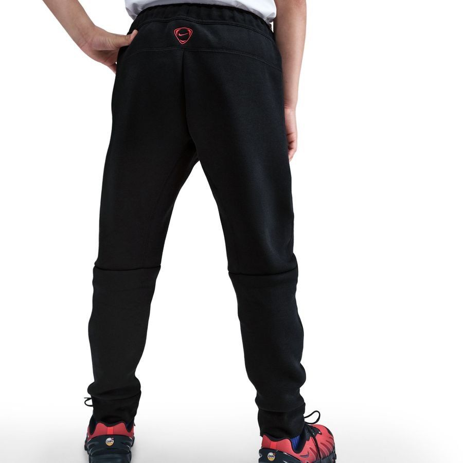 Paris Saint Germain Pantalones de chándal NSW Tech Fleece 3ª - Negro/Global Red Niños