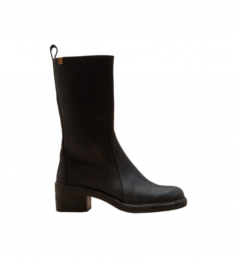 El Naturalista Botas de piel N5662 negro - Altura tacón 5.5cm -