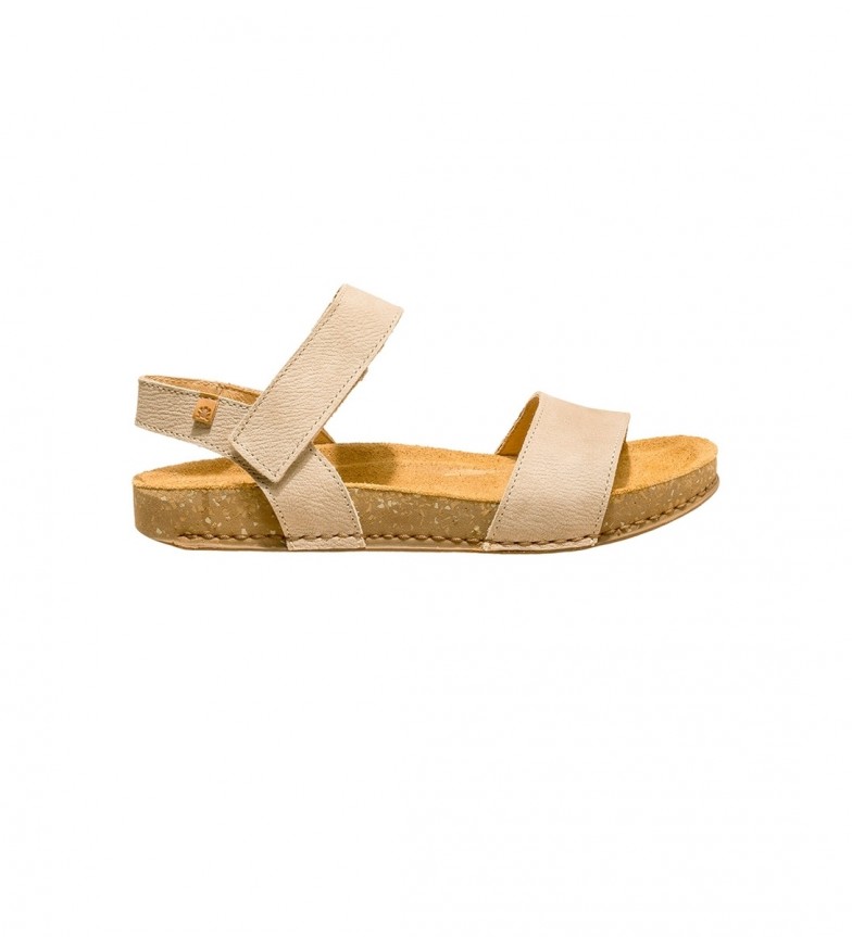 El Naturalista Sandalias de Piel Balance gris