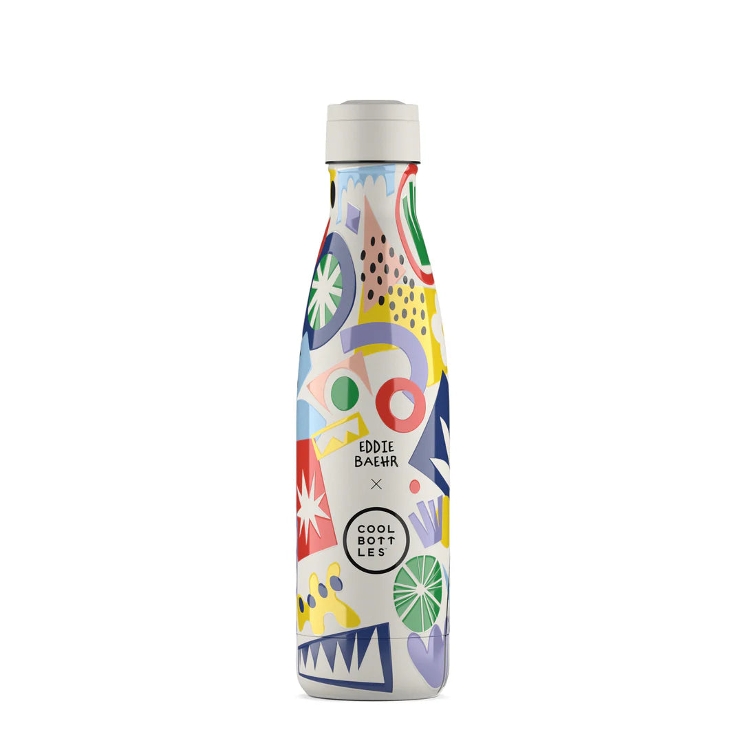 Botella acero inoxidable térmica 500ml Cool Bottles XCLUSIVE - Eddie Baehr - Electric Garden
