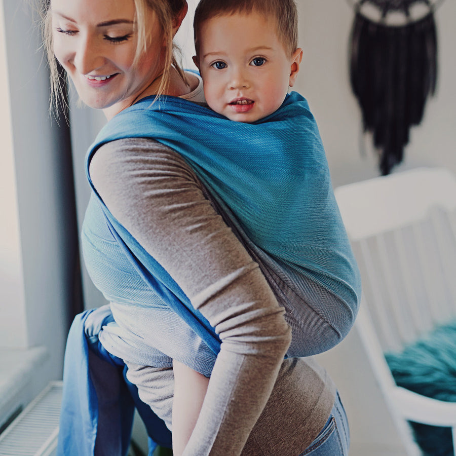 Fular de Sarga Cruzada Little Frog Dark Lazurite