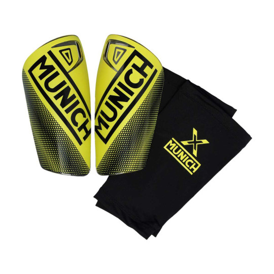 Espinillera Munich Ska Amarillo-Negro