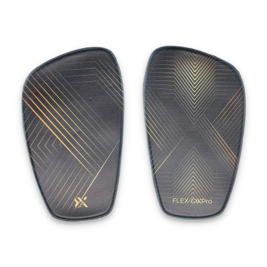 Espinillera SOXPro FLEX-GXPro Negro-Dorado