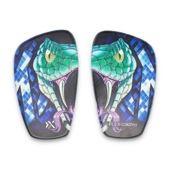 Espinillera SOXPro FLEX-GXPro Icone Snake Negro