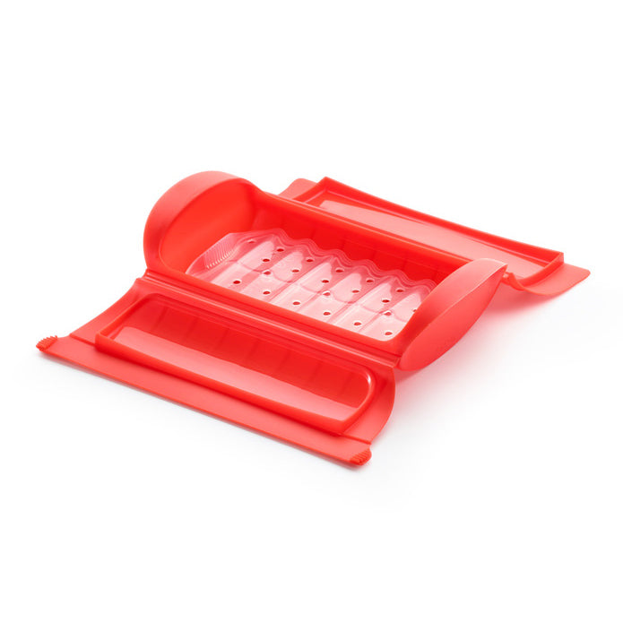 Estuche de vapor con bandeja 1-2p Lékué