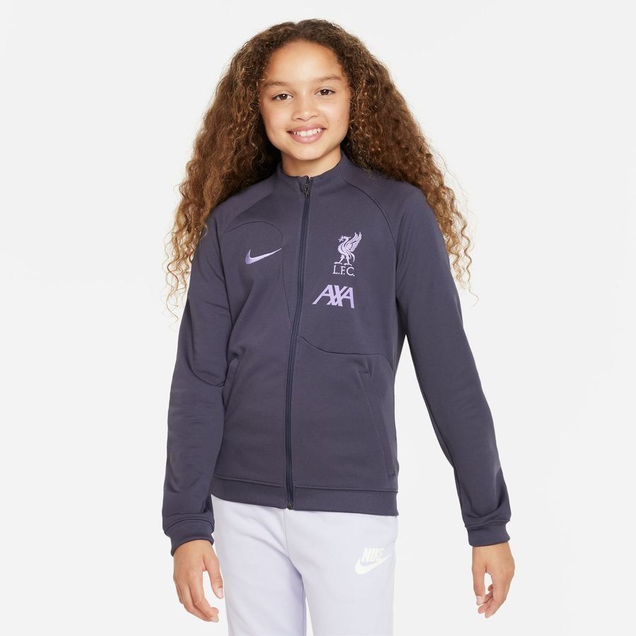 Liverpool Chaqueta de entrenamiento Academy Profesional Anthem - Gridiron/Space Purple Niños