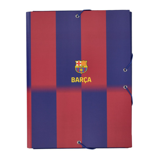 Carpeta FC Barcelona Folio 3 solapas FC Barcelona Azul - Granate