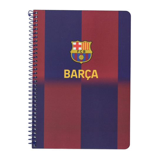 FC Barcelona Libreta cuarto FC Barcelona 80 hojas Azul - Granate
