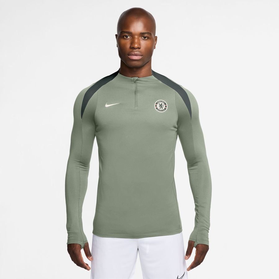Chelsea Camisa de entrenamiento Dri-FIT Strike Drill - Jade Horizon/Verde/Phantom Marl