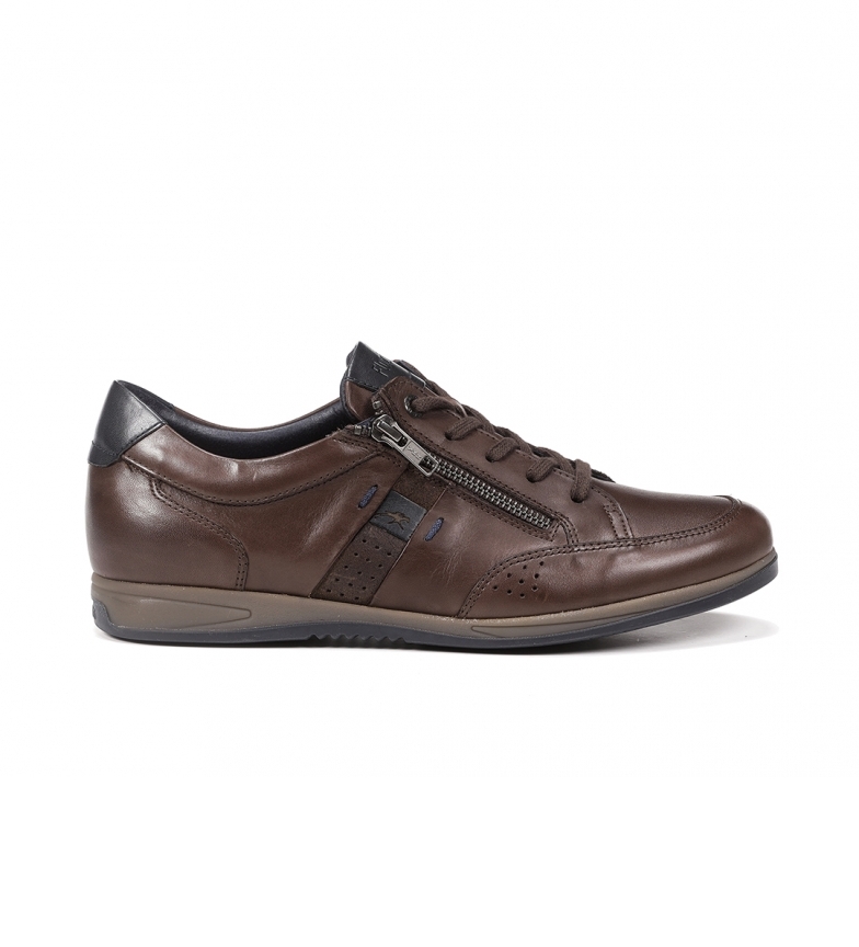 Fluchos Zapatos De Piel Daniel F1280 Habana Marrón