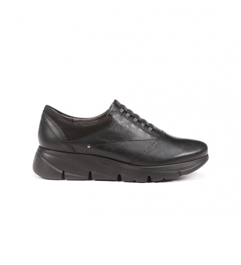 Fluchos Zapatos de piel Bona F1357 negro