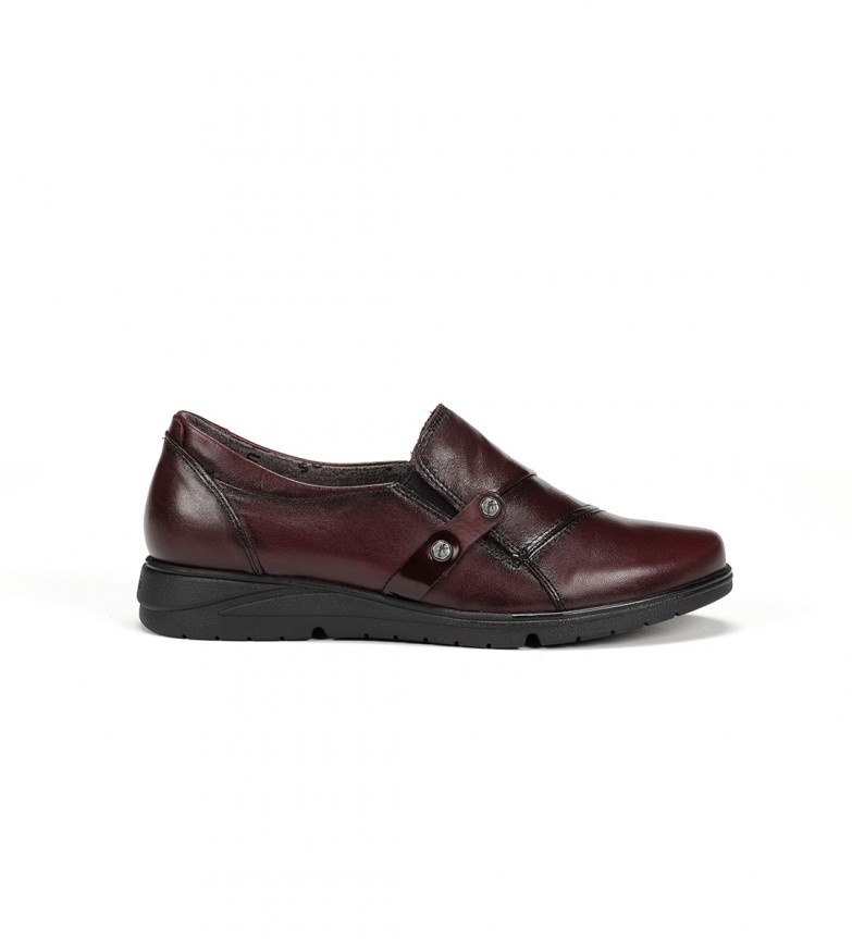 Fluchos Zapatos de Piel Styll F1567 burdeos