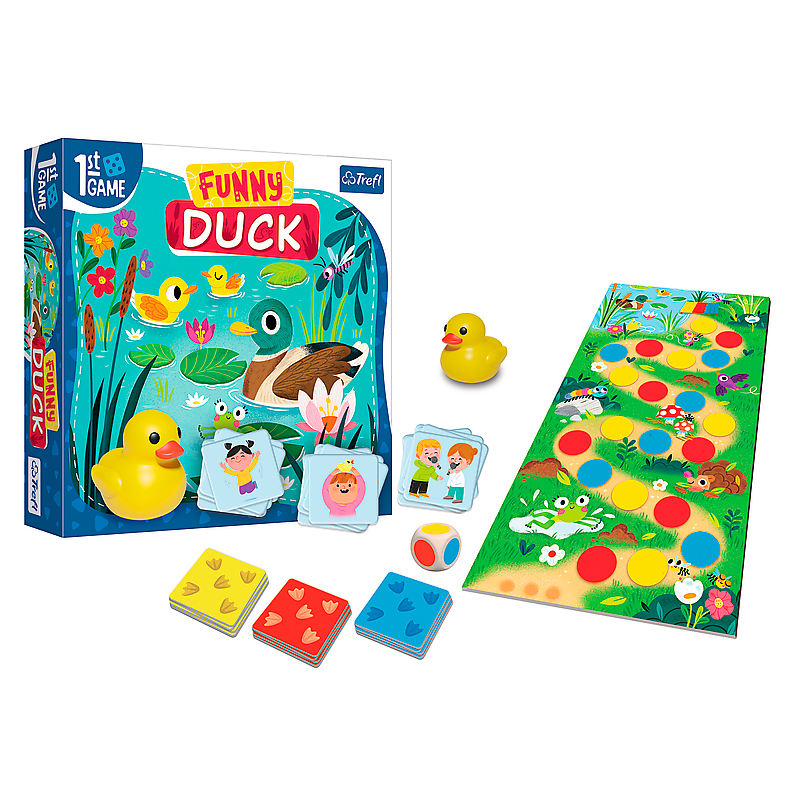 Mi primer juego. Funny Duck - Átomo